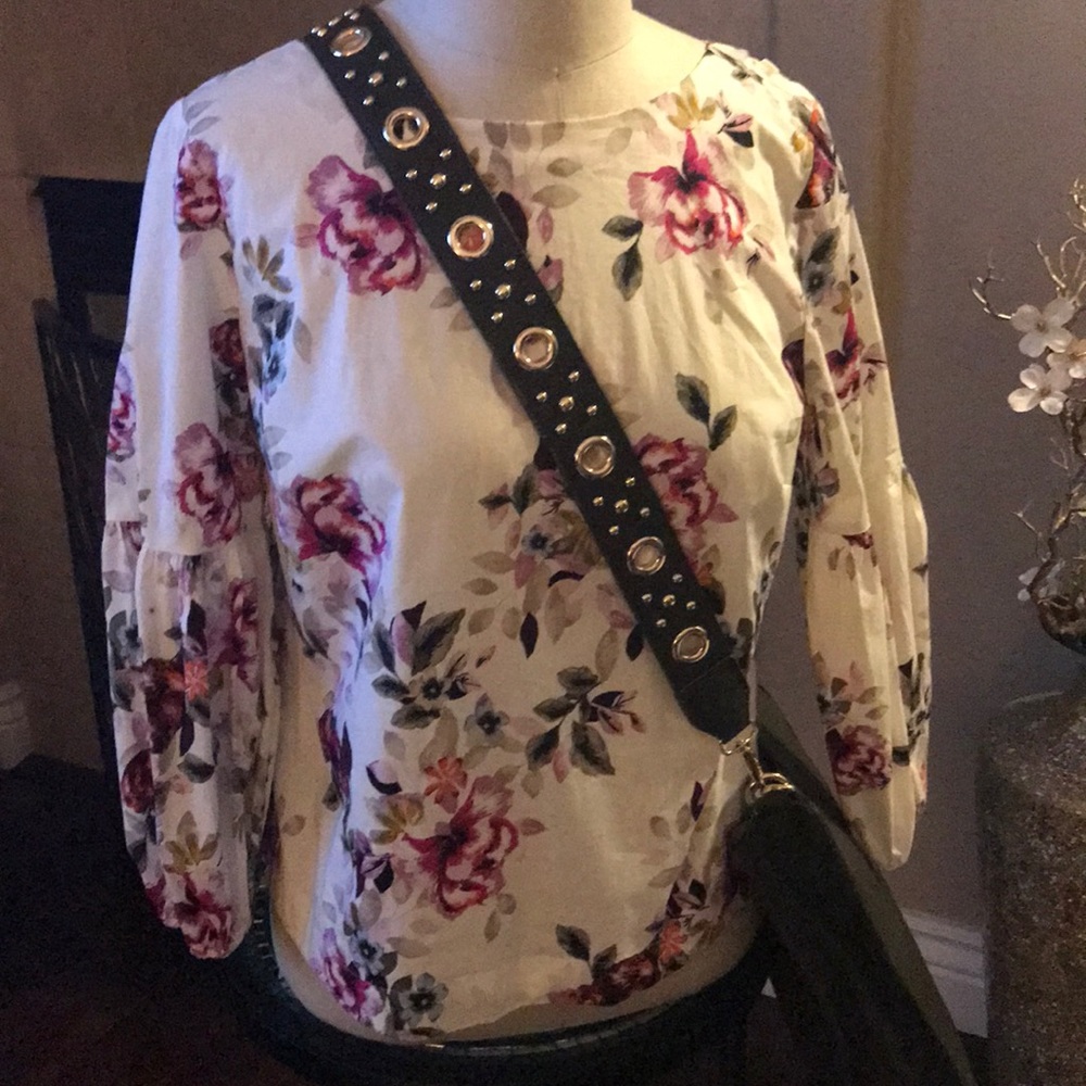 NEW WHBM Floral Poplin